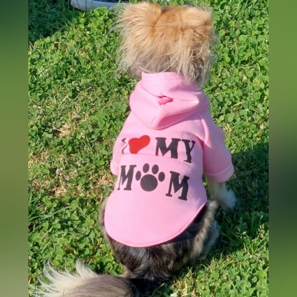 Pink Doggy Hoodie